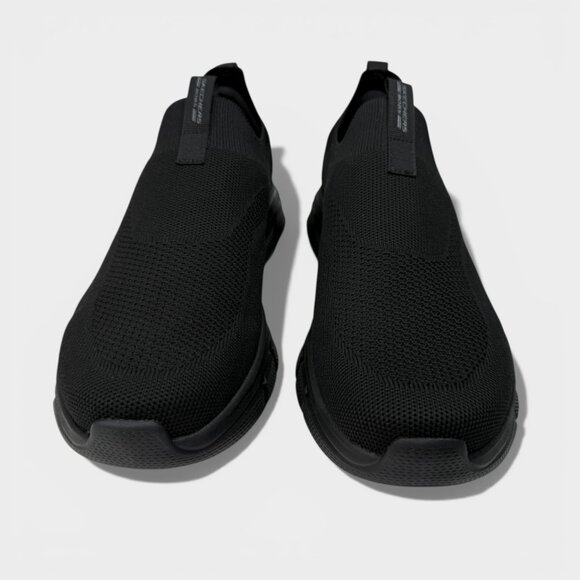 Skechers BOBS B Flex Frigid Edge Mens 8 Black Slip On Stretch Fit 118107 NEW main image 11